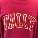 Garnet Tally Mockneck Sweatshirt - The Pink Pineapple 850