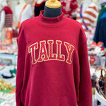 Garnet Tally Mockneck Sweatshirt - The Pink Pineapple 850