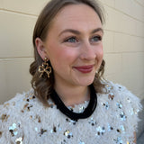 Gemma Rope Necklace in Black - The Pink Pineapple 850