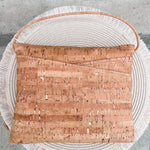 Genuine Cork & Gold Flecked Large Bag - The Pink Pineapple 850