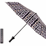 Geometric Black Bottle Umbrella - The Pink Pineapple 850