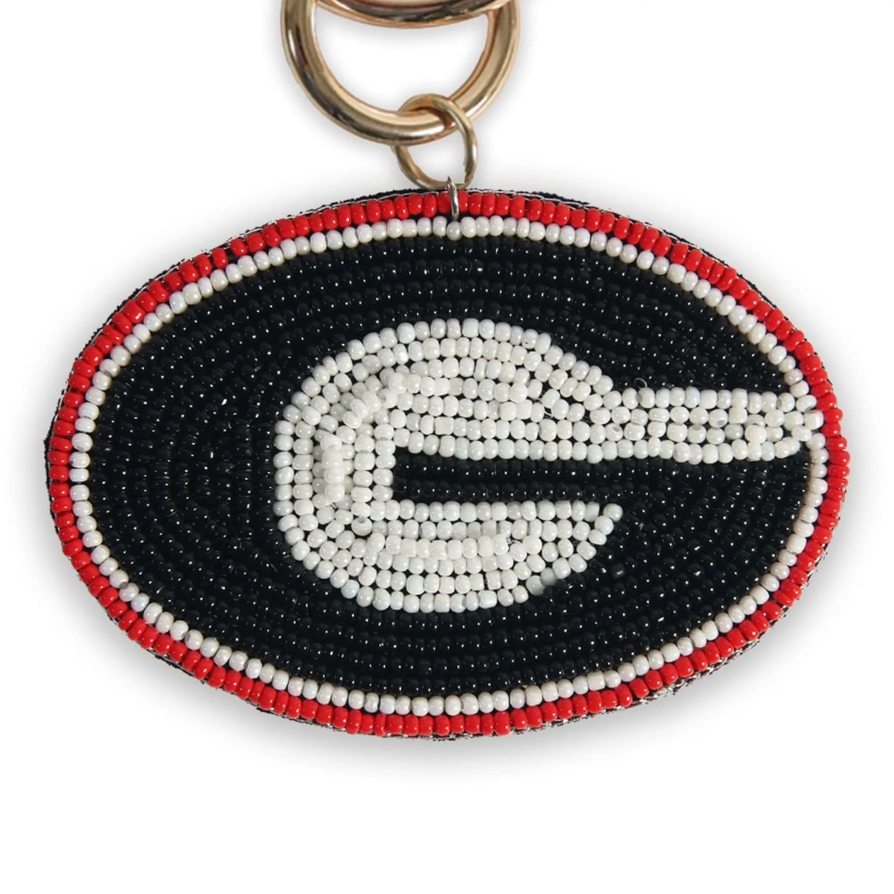 Georgia Beaded Purse Charm - The Pink Pineapple 850