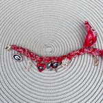 Georgia Bulldogs Bandana Charm Bracelet - The Pink Pineapple 850