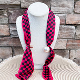 Georgia Bulldogs Magnetic Pearl Scarf Necklace - The Pink Pineapple 850