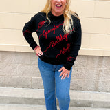 Georgia Bulldogs® Script Sweater - The Pink Pineapple 850