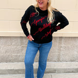 Georgia Bulldogs® Script Sweater - The Pink Pineapple 850