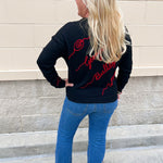 Georgia Bulldogs® Script Sweater - The Pink Pineapple 850