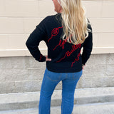 Georgia Bulldogs® Script Sweater - The Pink Pineapple 850