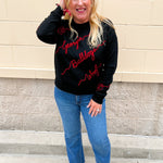 Georgia Bulldogs® Script Sweater - The Pink Pineapple 850