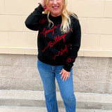 Georgia Bulldogs® Script Sweater - The Pink Pineapple 850