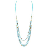 Gianna Layered Hand Knotted Pearl Necklace - The Pink Pineapple 850