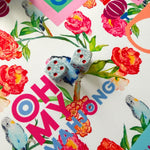 Gilded Americana Mahjong Dice - The Pink Pineapple 850