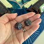 Gilded Midnight Mahjong Dice - The Pink Pineapple 850