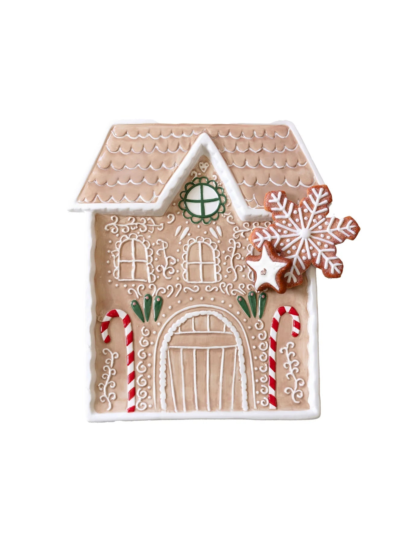 Gingerbread House Platter - The Pink Pineapple 850