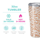 Glamazon Rose Tumbler (22oz) - The Pink Pineapple 850