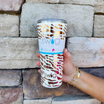 Glamazon Rose Tumbler (22oz) - The Pink Pineapple 850