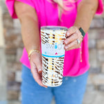 Glamazon Rose Tumbler (22oz) - The Pink Pineapple 850