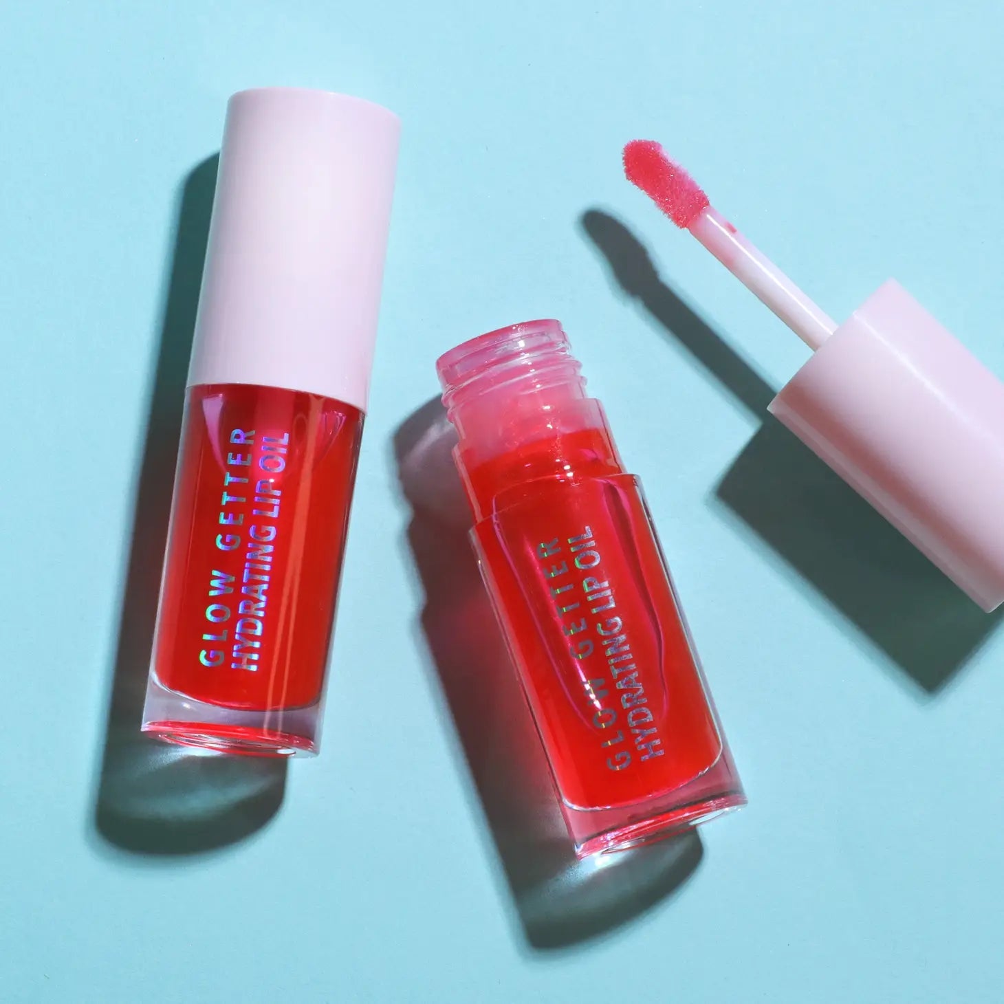 Glow Getter Hydrating Lip Oil - (008 Juicy Red) - The Pink Pineapple 850