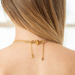 Gold Double Layering Accessory - The Pink Pineapple 850