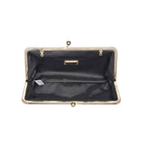 Gold Isabella Clutch - The Pink Pineapple 850