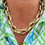 Gold Layered Chain Necklace - The Pink Pineapple 850