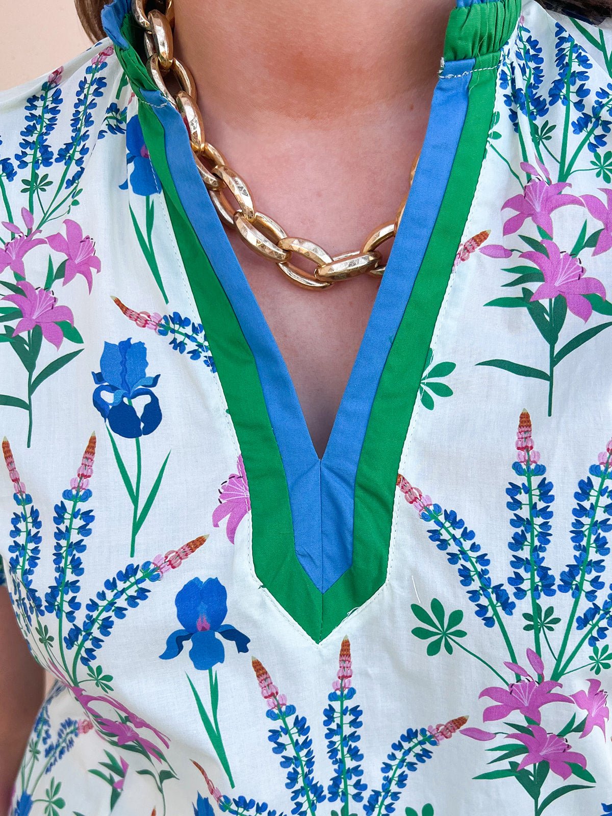 Gold Layered Chain Necklace - The Pink Pineapple 850