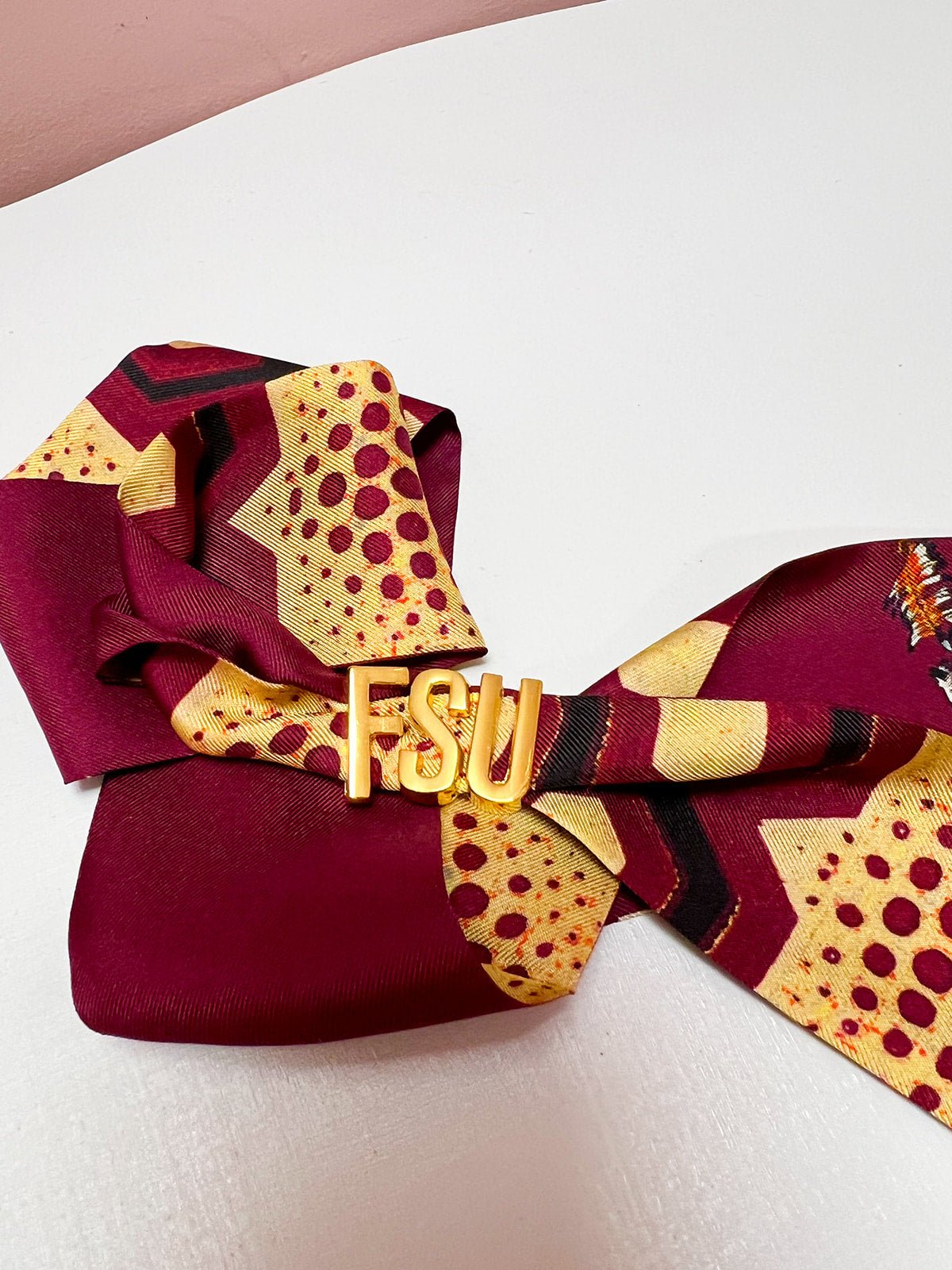 Gold Letter Scarf Initial Slides - The Pink Pineapple 850