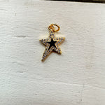 Gold Pave Star Charm - The Pink Pineapple 850