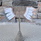 Gold Rush Layered Feather Earrings - The Pink Pineapple 850