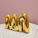 Gold Shelf Bubble Letters | Alpha Delta Pi - The Pink Pineapple 850