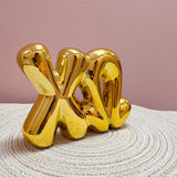 Gold Shelf Bubble Letters | Chi Omega - The Pink Pineapple 850