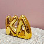 Gold Shelf Bubble Letters | Kappa Delta - The Pink Pineapple 850
