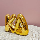 Gold Shelf Bubble Letters | Kappa Delta - The Pink Pineapple 850