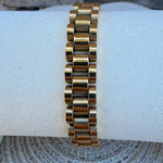 Gold Watch Bracelet - The Pink Pineapple 850
