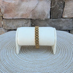 Gold Watch Bracelet - The Pink Pineapple 850