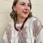 Golden Amber Drop Earrings - The Pink Pineapple 850