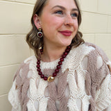 Golden Amber Drop Earrings - The Pink Pineapple 850