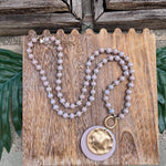 Golden Balance Layered Pendant Necklace - The Pink Pineapple 850
