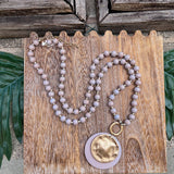 Golden Balance Layered Pendant Necklace - The Pink Pineapple 850