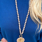 Golden Balance Layered Pendant Necklace - The Pink Pineapple 850