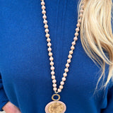 Golden Balance Layered Pendant Necklace - The Pink Pineapple 850