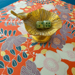 Golden Bird Pedestal Dice Catchall Dish - The Pink Pineapple 850