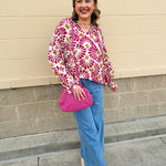 Golden Ember Tassel Blouse - The Pink Pineapple 850