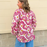 Golden Ember Tassel Blouse - The Pink Pineapple 850