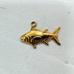 Golden Fish Charm - The Pink Pineapple 850
