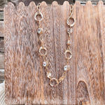 Golden Glow Crystal Pendant Necklace - The Pink Pineapple 850