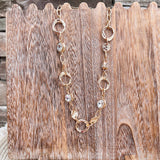 Golden Glow Crystal Pendant Necklace - The Pink Pineapple 850