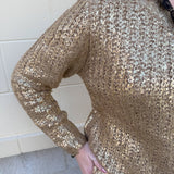 Golden Glow Shimmer Sweater - The Pink Pineapple 850