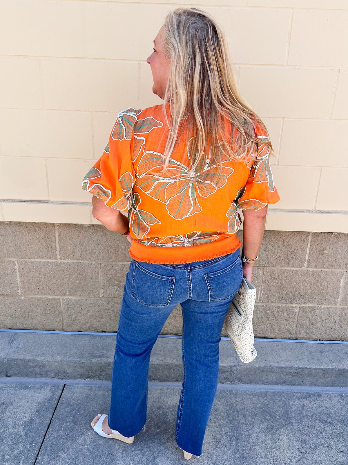 Golden Hour Bloom Top - The Pink Pineapple 850