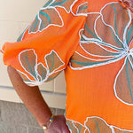 Golden Hour Bloom Top - The Pink Pineapple 850
